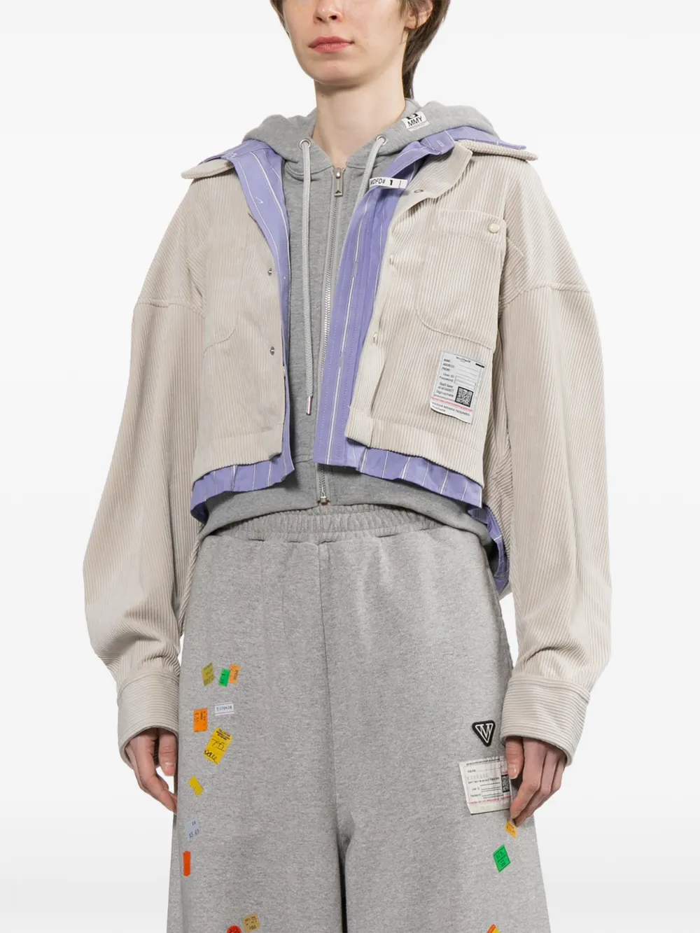 Maison MIHARA YASUHIRO Gerafeld denim jack Beige