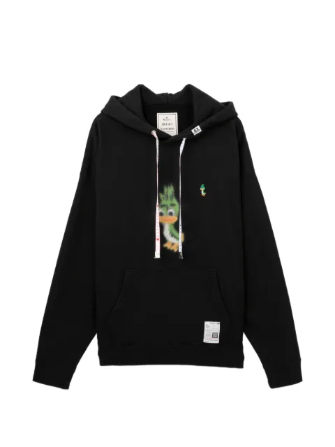 Maison MIHARA YASUHIRO graphic-print drawstring hoodie