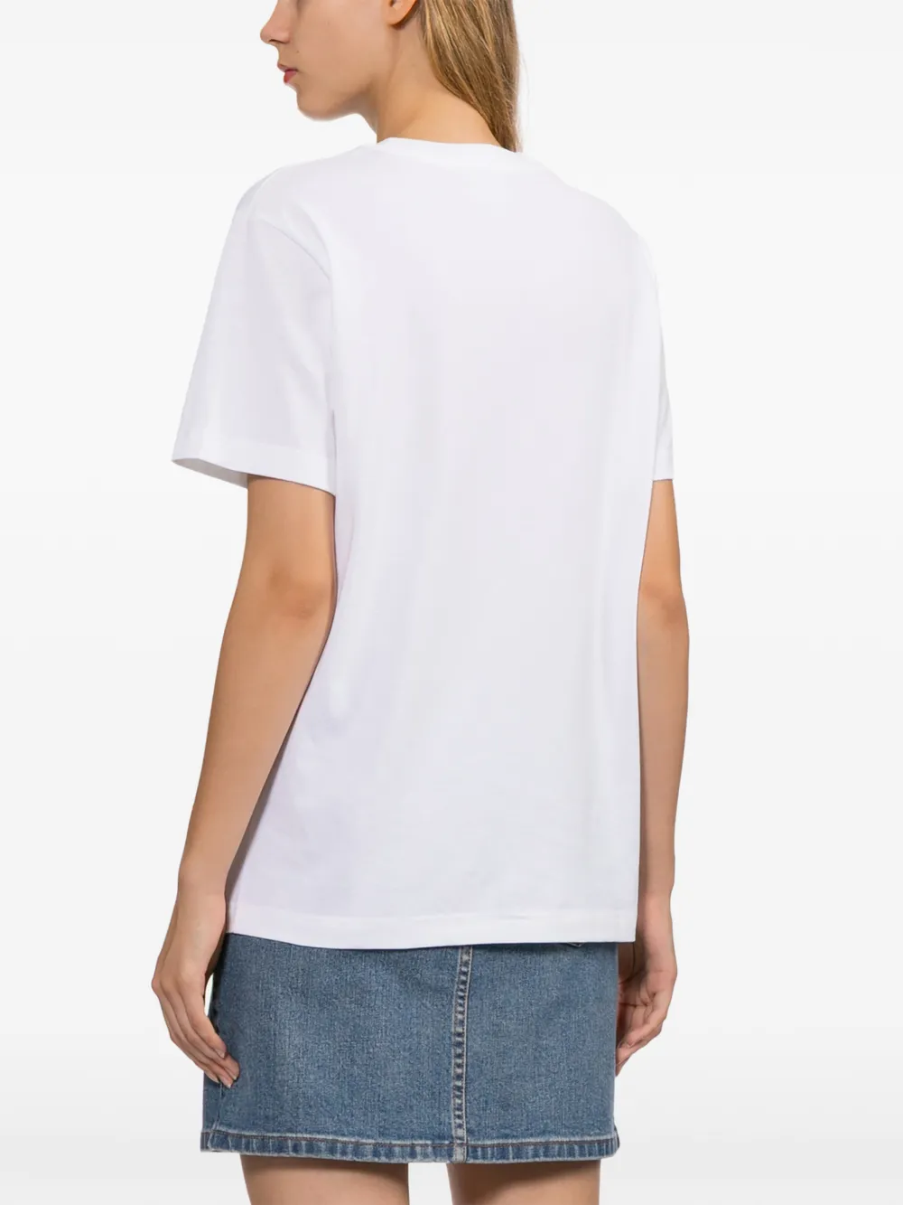 A.P.C. T-shirt met grafische print Wit
