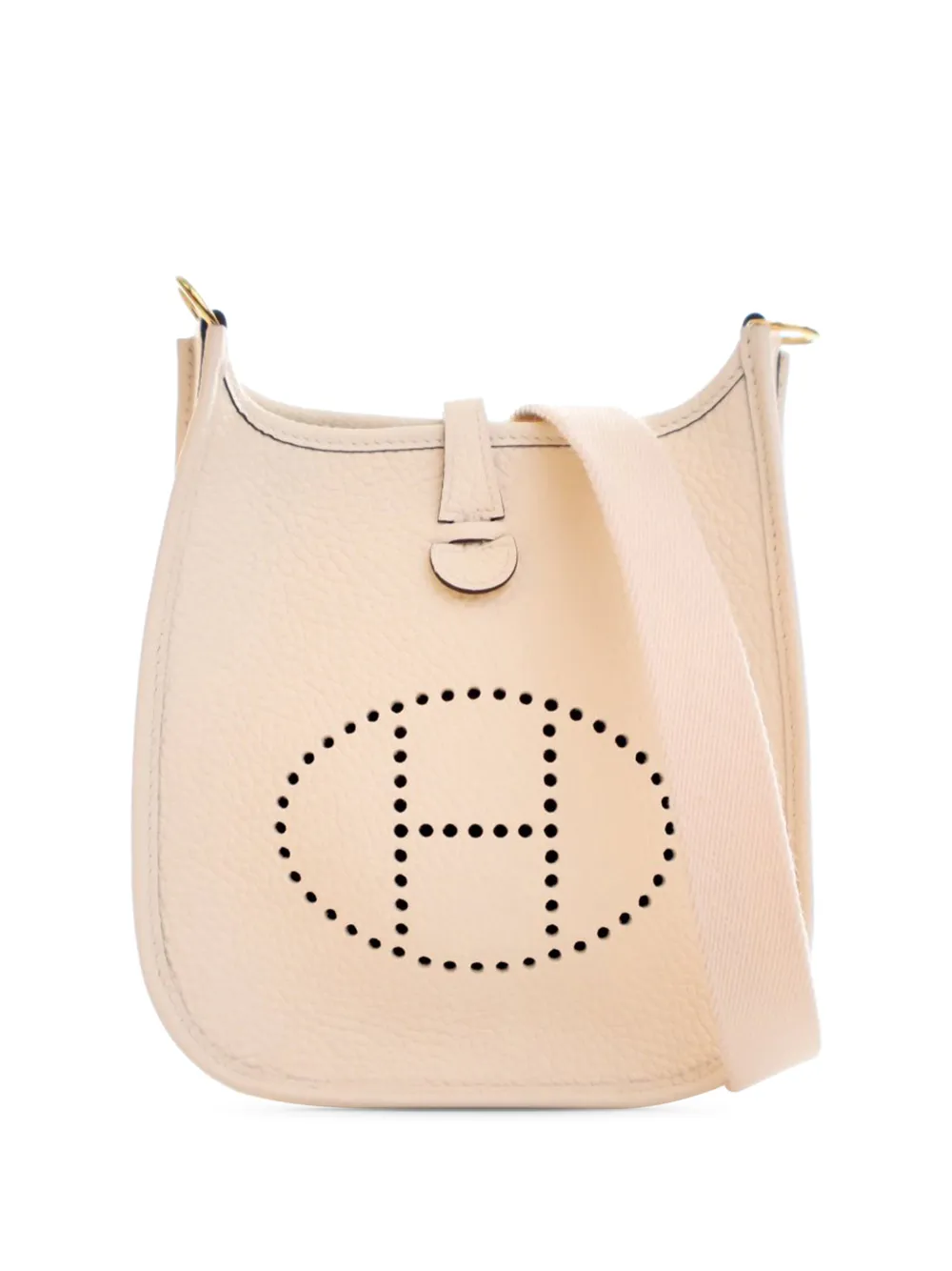 Hermès Pre-Owned 2023 Clemence Evelyne 16 Amazone crossbody bag - Bianco