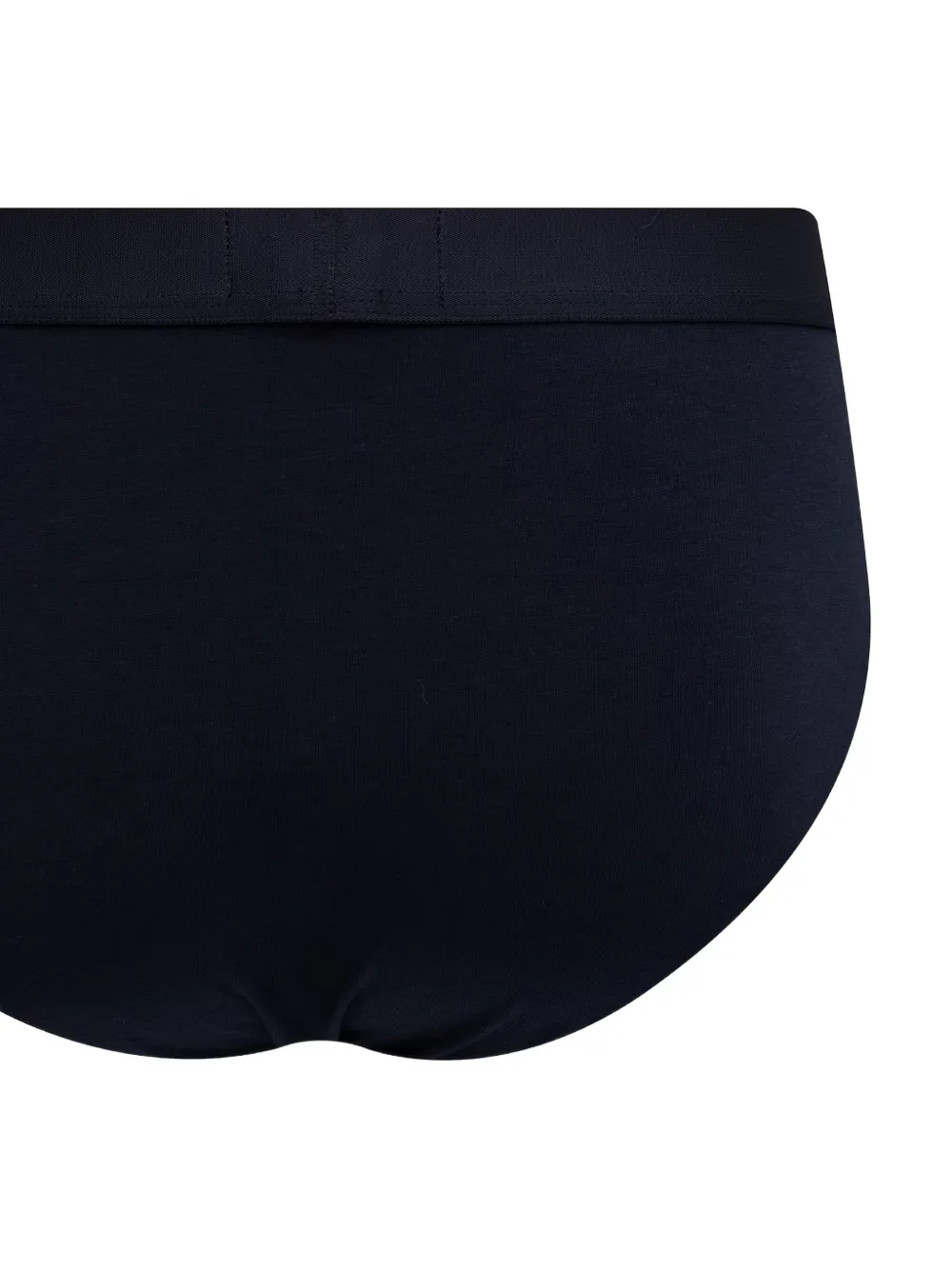 Emporio Armani Twee slips met logoband Blauw