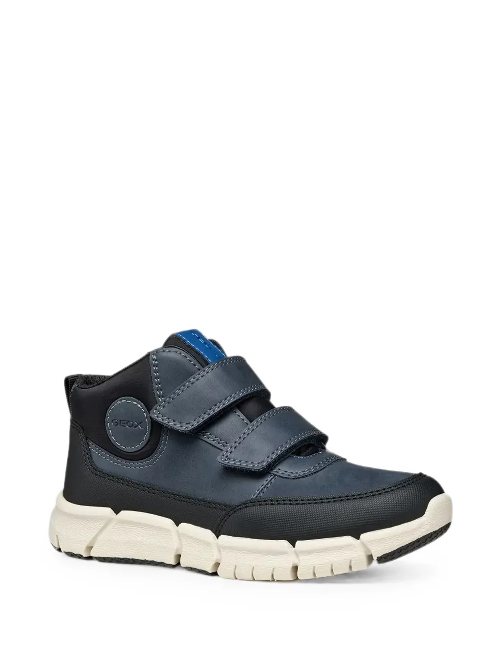 Geox Kids Flexyper touch-strap ankle boots Blauw