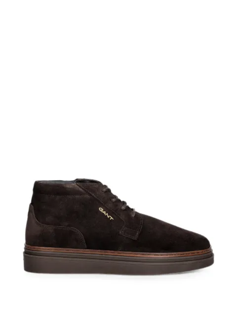 Gant suede lace-up fastening boots