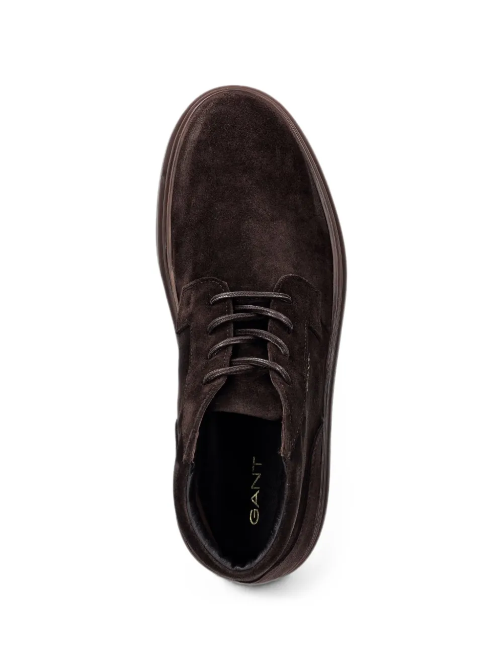 Gant suede lace-up fastening boots Bruin