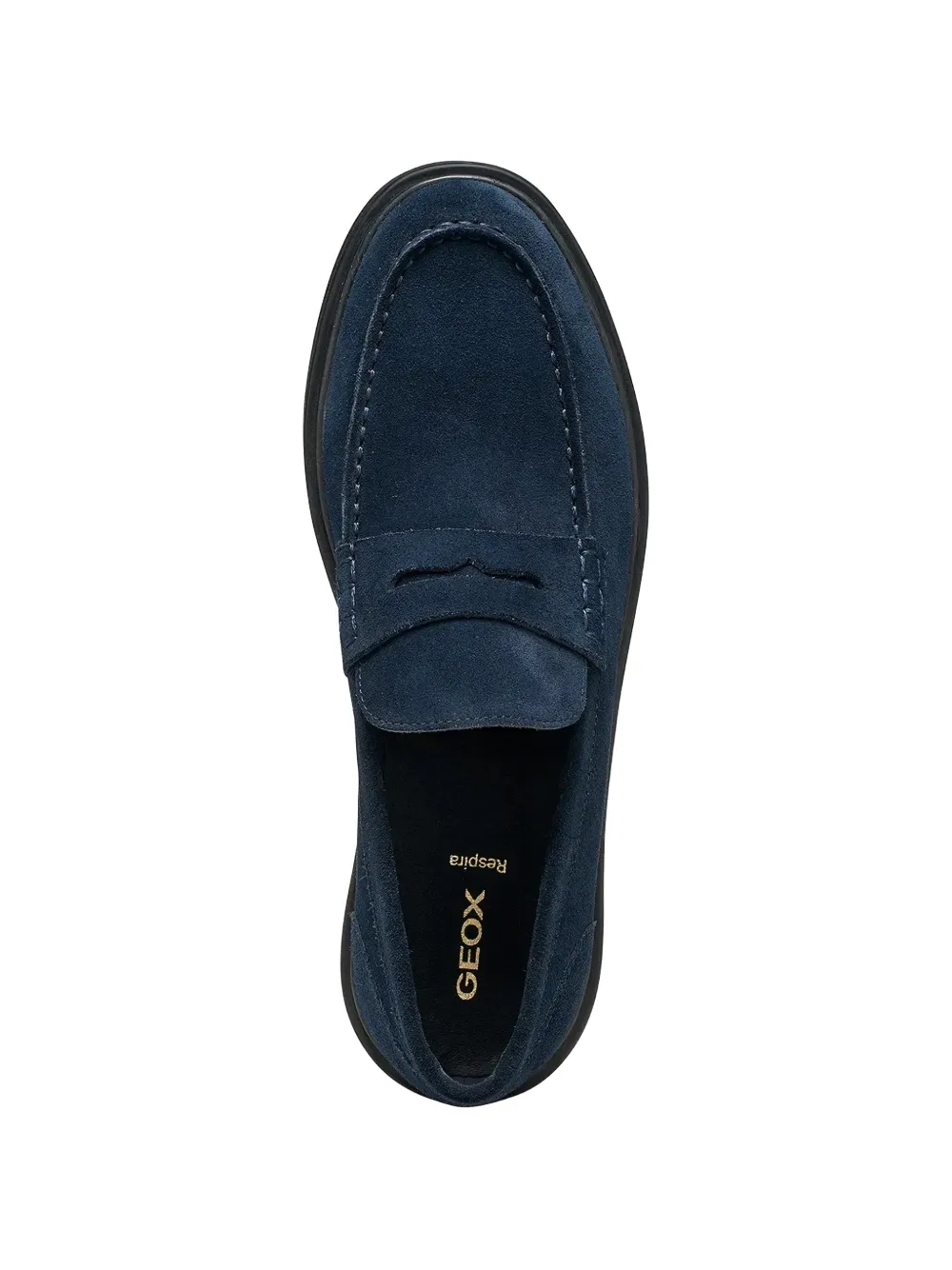 Geox Massimiano suède loafers Blauw