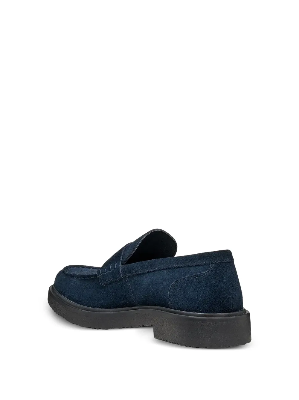 Geox Massimiano suède loafers Blauw