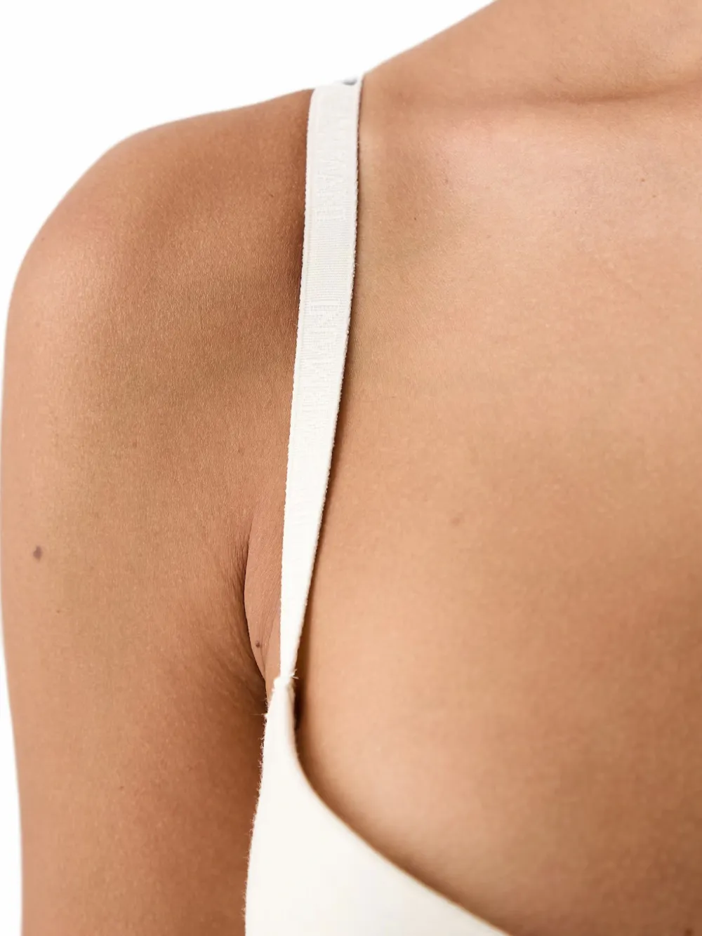 Emporio Armani bh met logodetail Wit