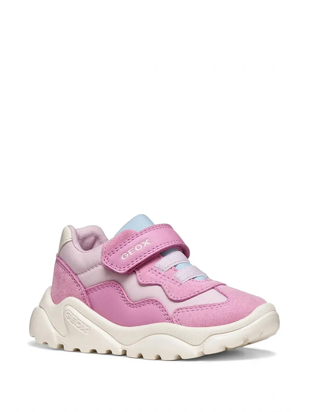 Geox Kids Ciufciuf touch-strap sneakers - Rosa