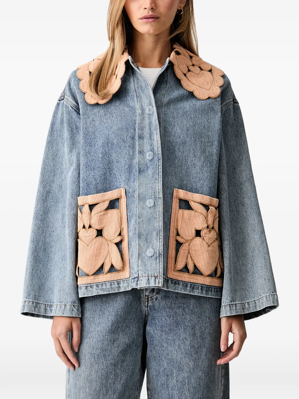 FARM Rio denim Richelieu barn jacket - Blau
