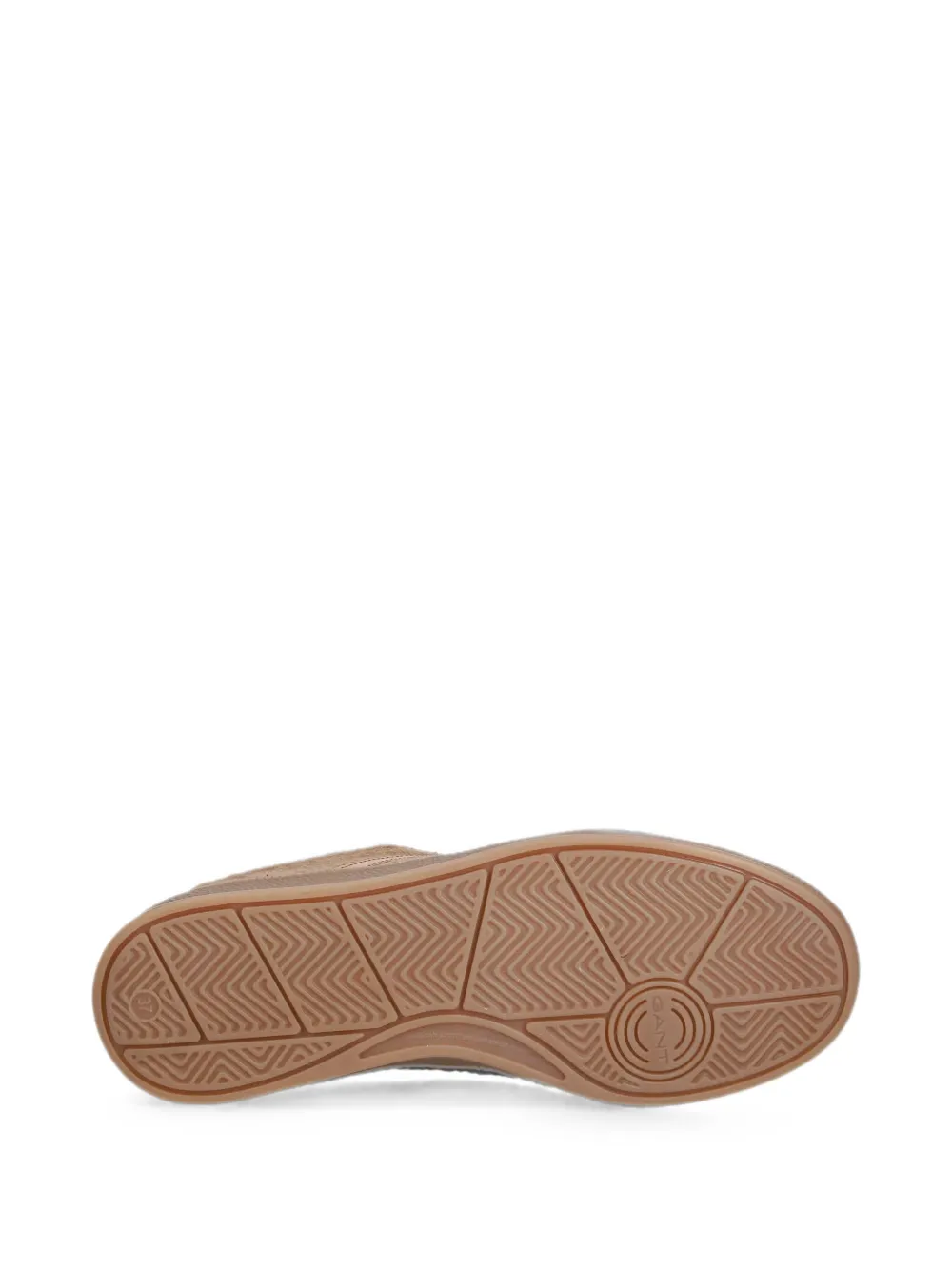 Gant Cuzima sneakers met suède vlakken Bruin