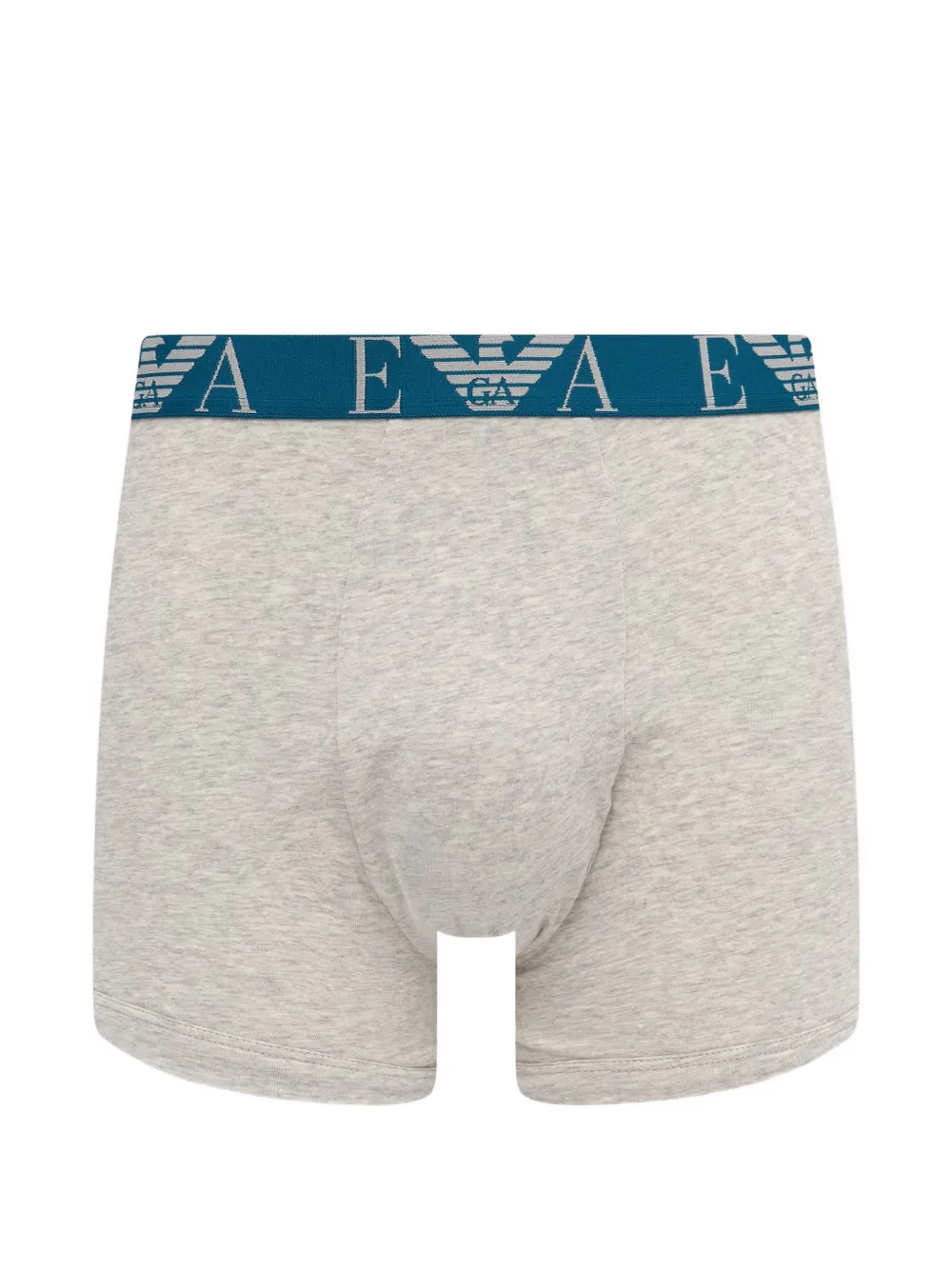 Emporio Armani Drie boxershorts met logoband Blauw