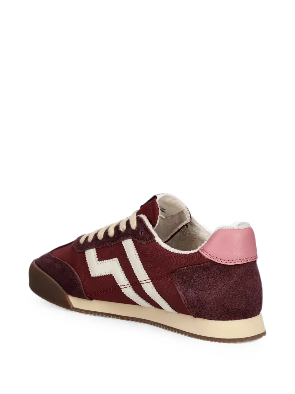 Gant Beylana sneakers met suède vlakken Rood