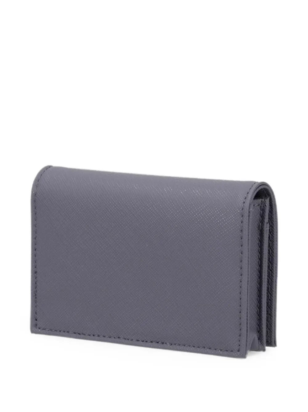 Emporio Armani Pasjeshouder met logoplakkaat Grijs
