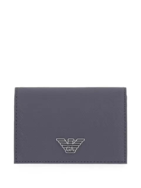 Emporio Armani logo-plaque cardholder