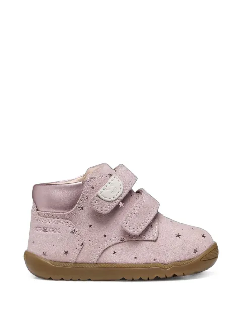 Geox Kids Macchia star-print touch-strap sneakers