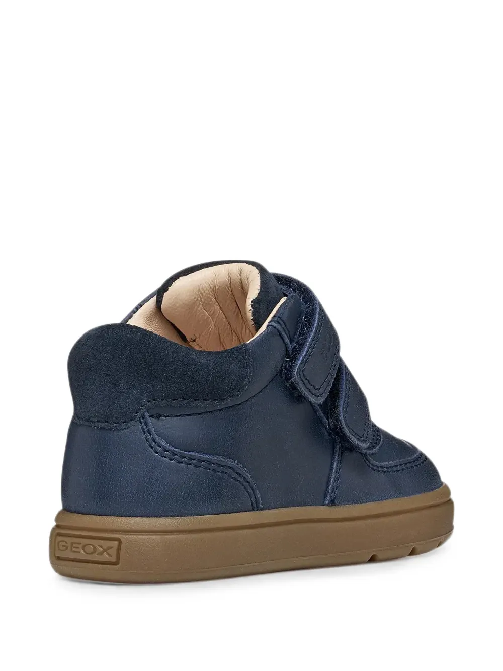 Geox Kids Biglia touch-strap sneakers Blauw