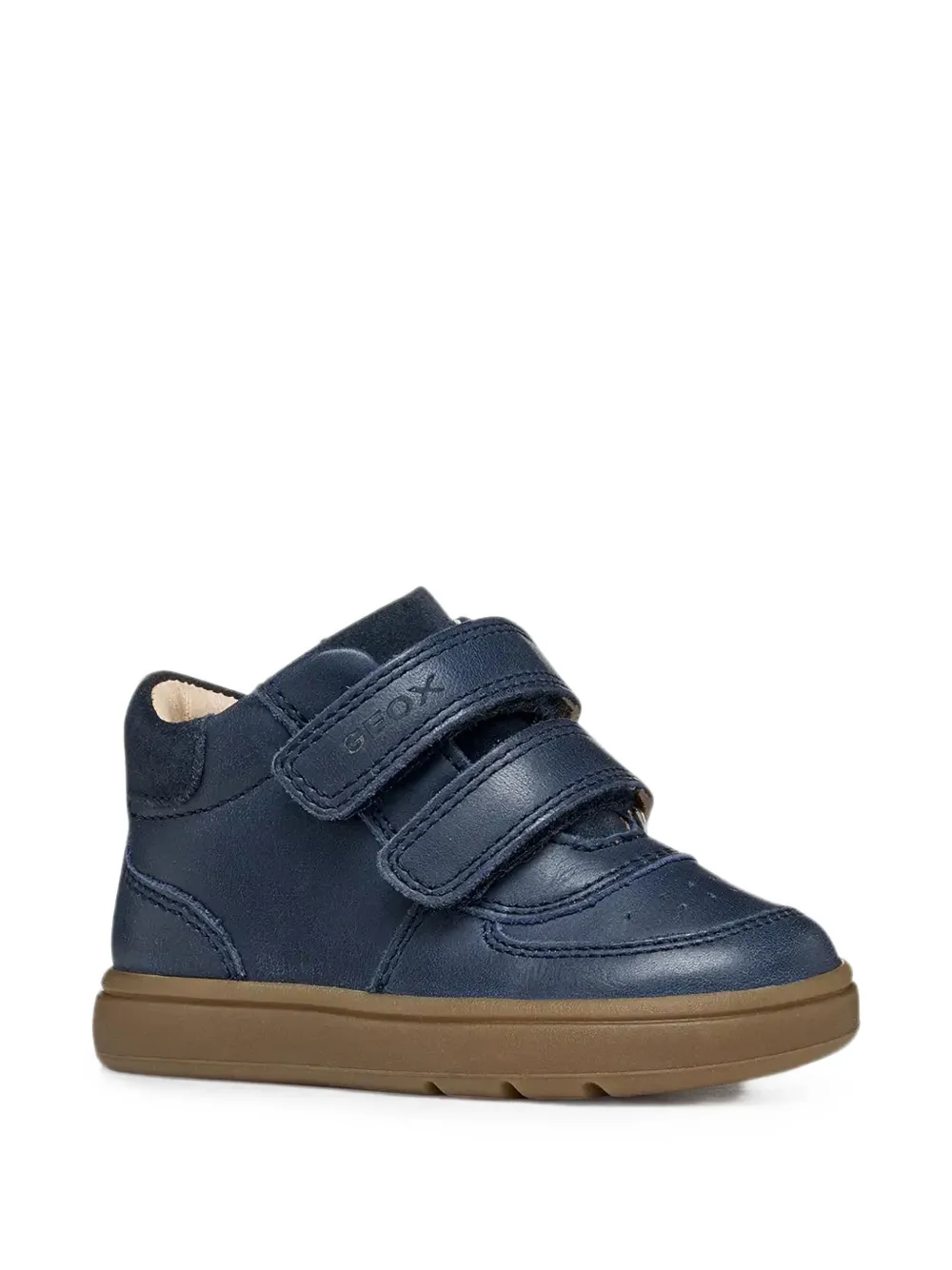 Geox Kids Biglia touch-strap sneakers Blauw