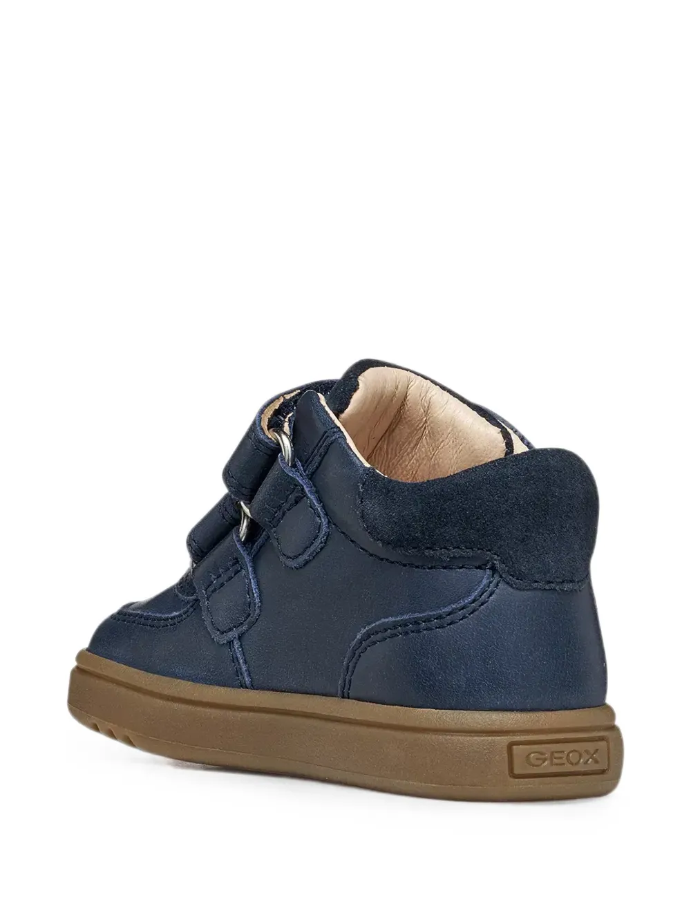 Geox Kids Biglia touch-strap sneakers Blauw