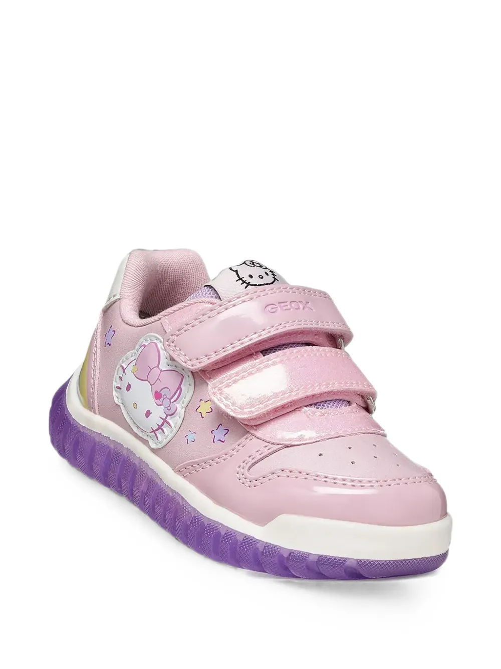 Geox Kids x Sanrio Hello Kitty Lightyloo sneakers Roze