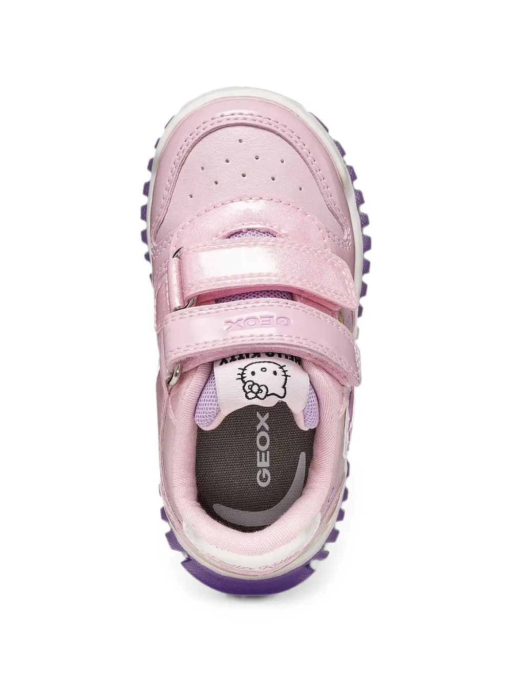 Geox Kids x Sanrio Hello Kitty Lightyloo sneakers Roze