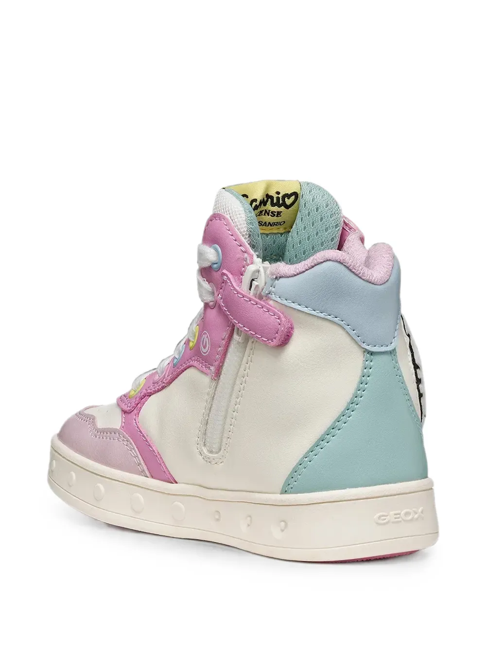 Geox Kids x Sanrio Skylin high-top sneakers Wit