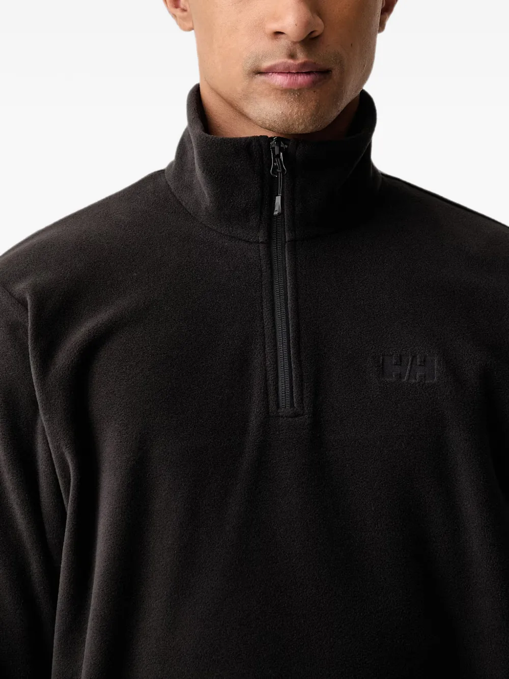 Helly Hansen Daybreaker sweater met kwartrits Zwart