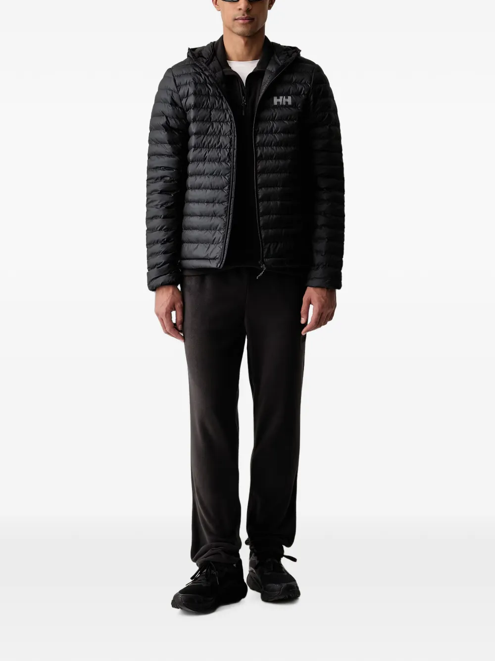 Helly Hansen Daybreaker sweater met kwartrits Zwart