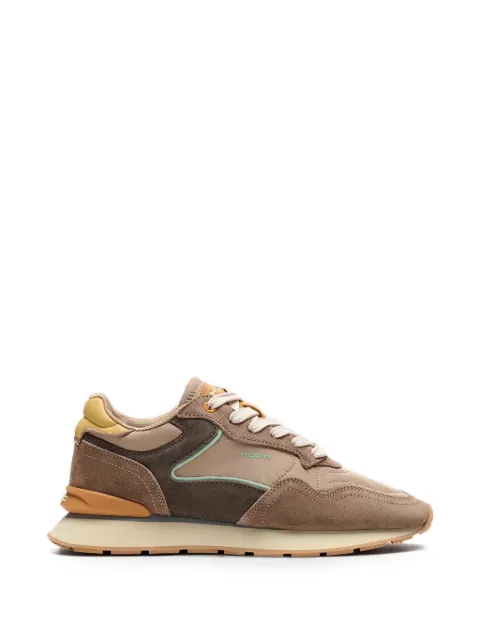 Hoff City suede-panelled sneakers