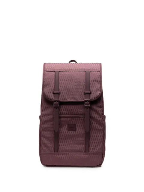 Herschel Supply Co. Retreat diamond-quilted buckle-fastening backpack