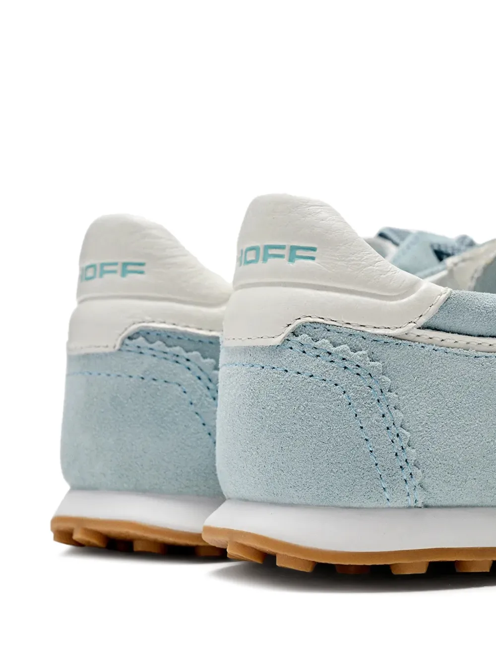 Hoff City suède sneakers met logoprint Blauw