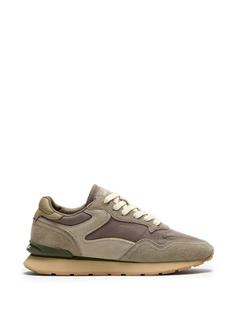 Hoff City suede-panelled sneakers
