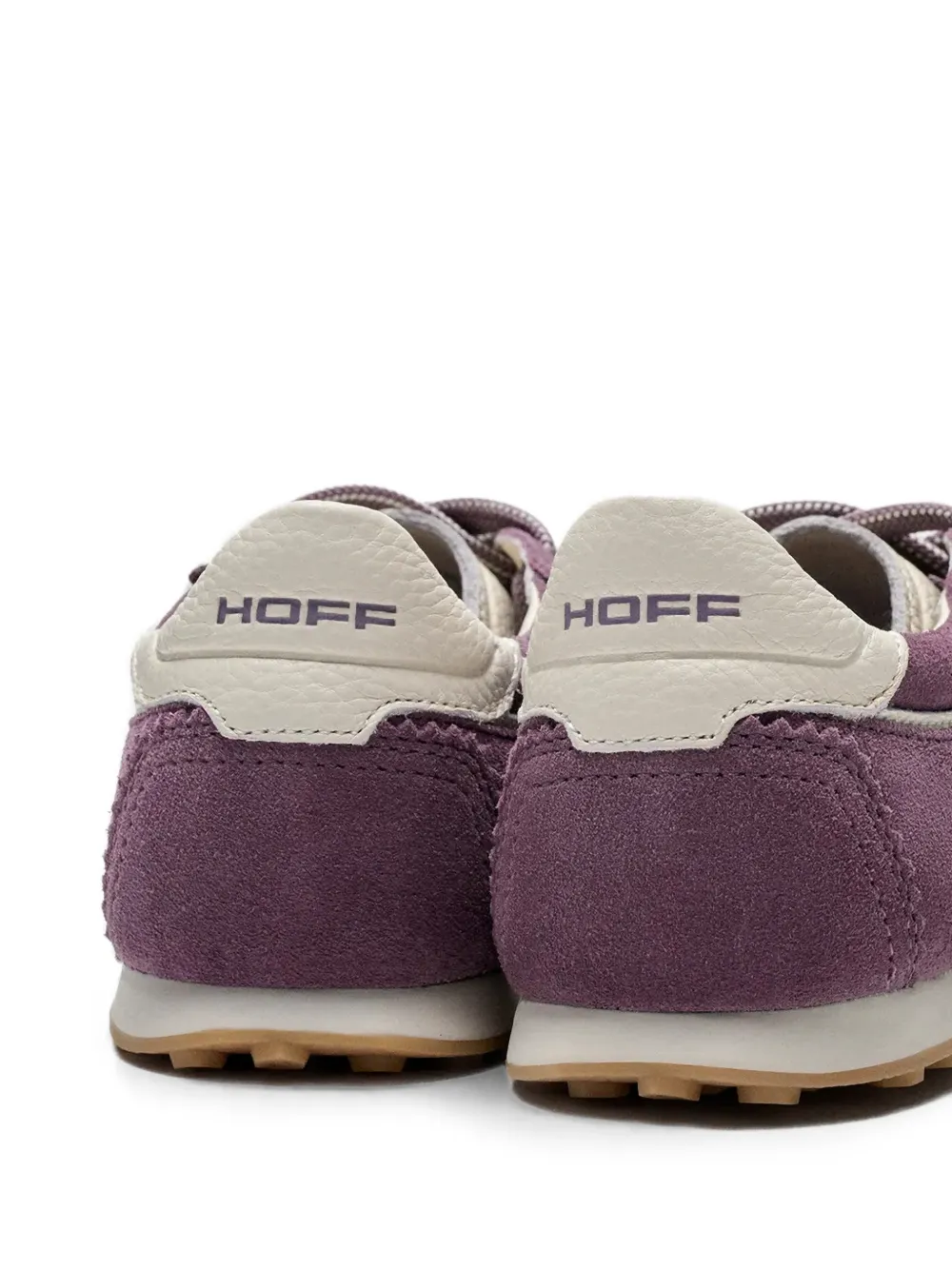 Hoff Bridge suède sneakers met logoprint Paars