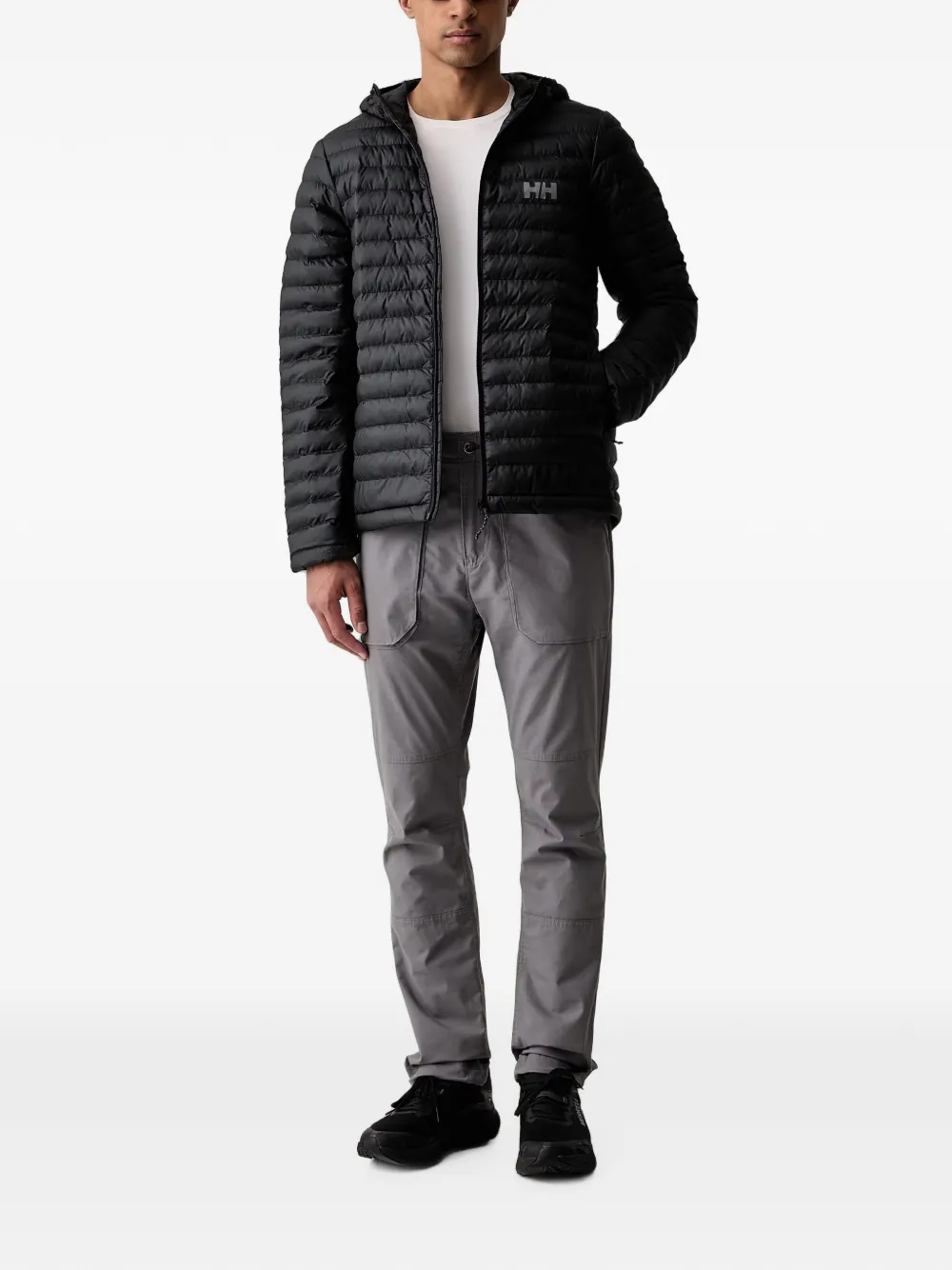 Helly Hansen Gevoerd jack met capuchon Zwart