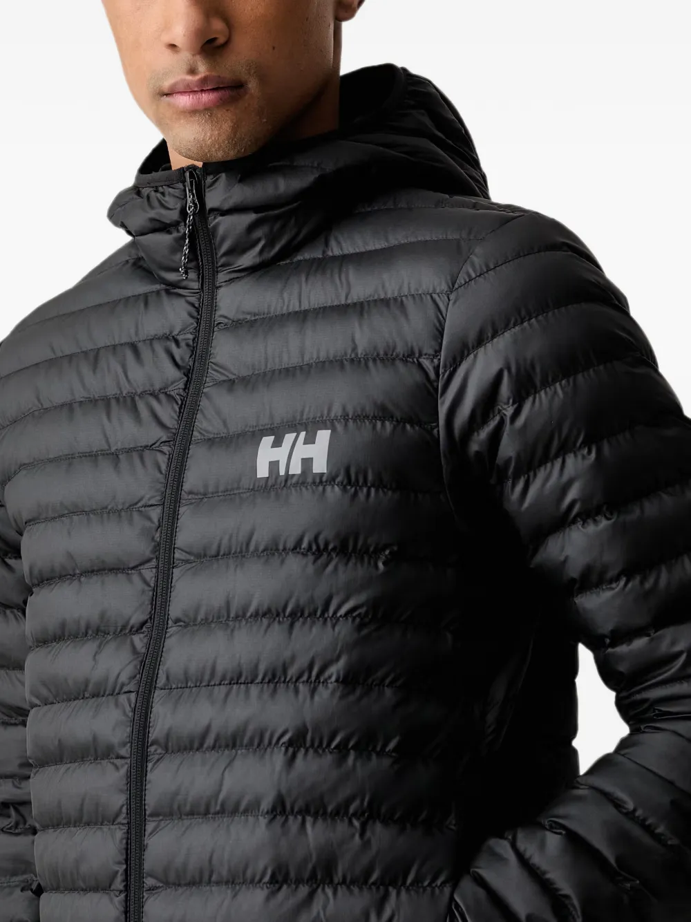 Helly Hansen Gevoerd jack met capuchon Zwart