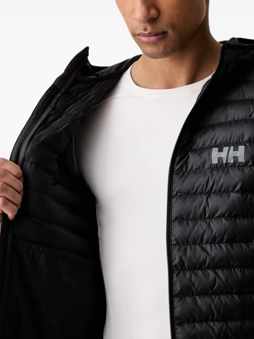 Helly Hansen Gevoerd jack met capuchon Zwart