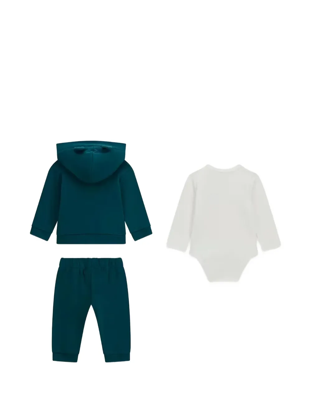guess kids Driedelig trainingspak met capuchon Groen
