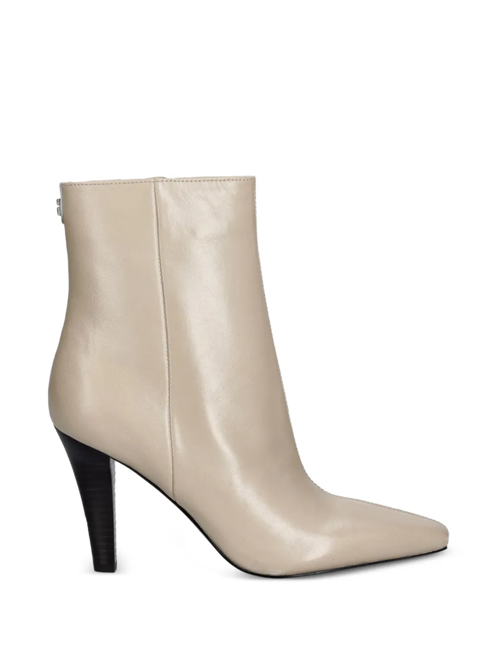 GUESS USA Enkellaarzen met puntige neus Beige