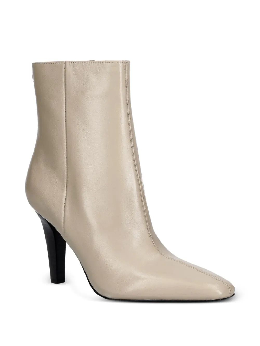 GUESS USA Enkellaarzen met puntige neus Beige