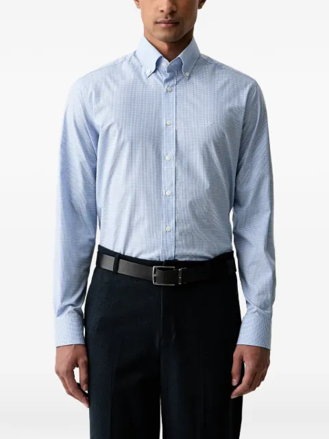Hackett London camisa con estampado de cuadros gingham