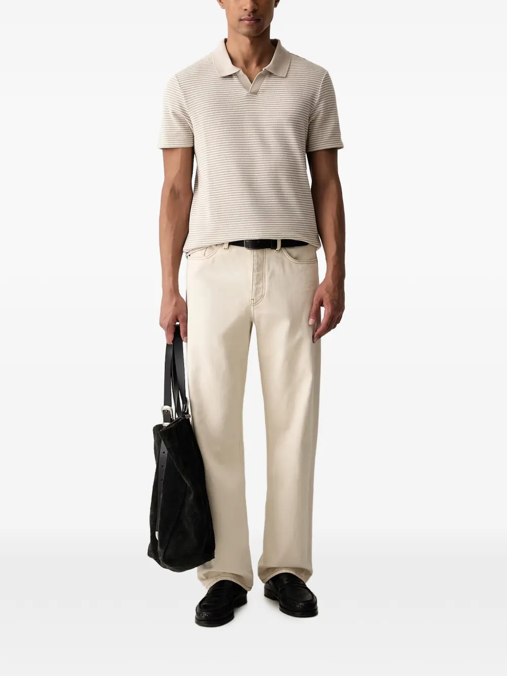 GUESS USA Gebreide polo Beige
