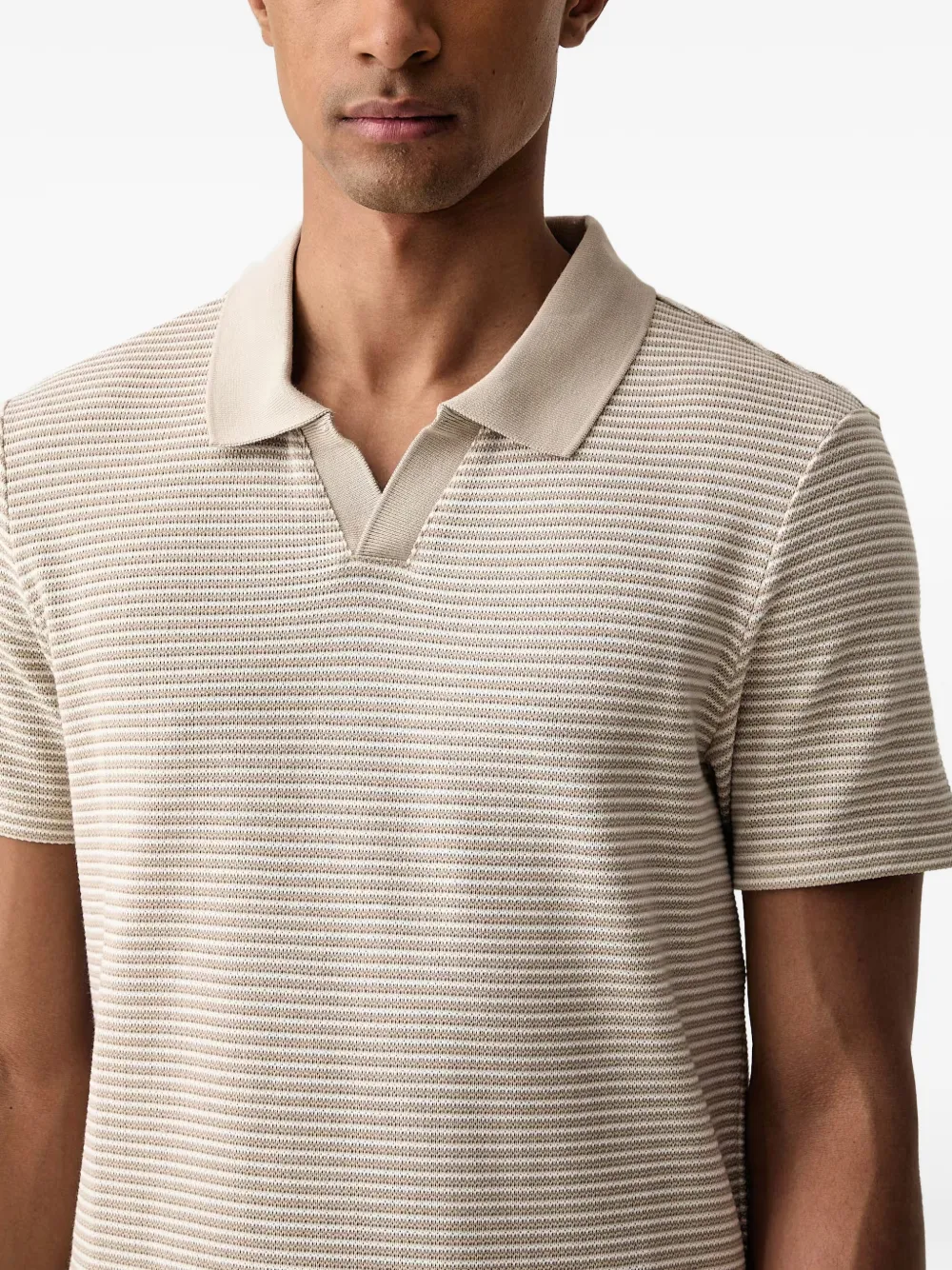 GUESS USA Gebreide polo Beige