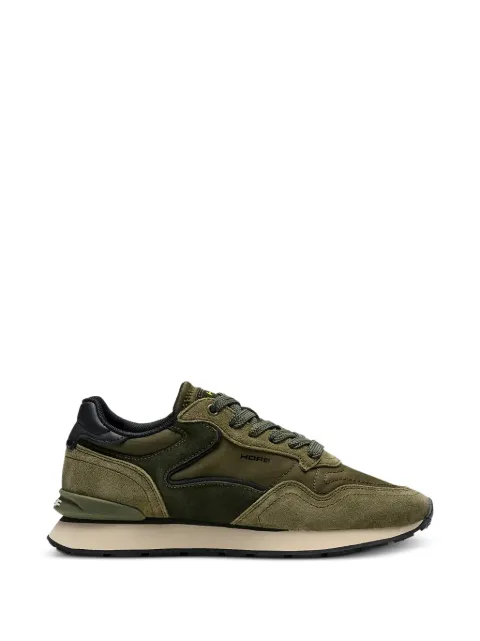 Hoff City suede-panelled sneakers