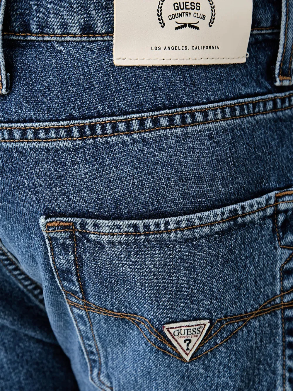 GUESS USA Straight jeans Blauw