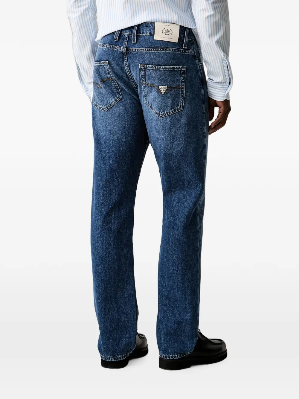 GUESS USA Straight jeans Blauw