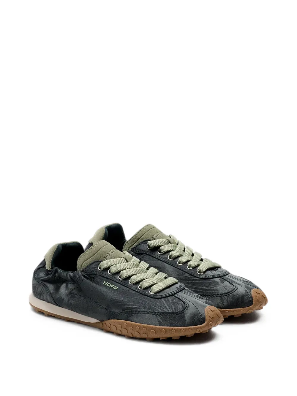 Hoff Bridge sneakers met bloemenprint Groen