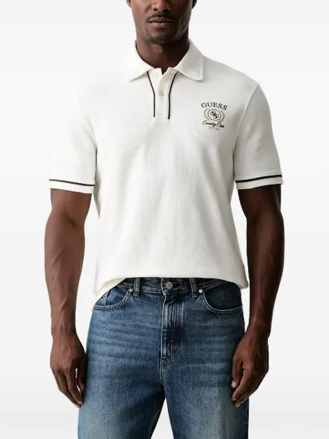 GUESS USA printed logo polo