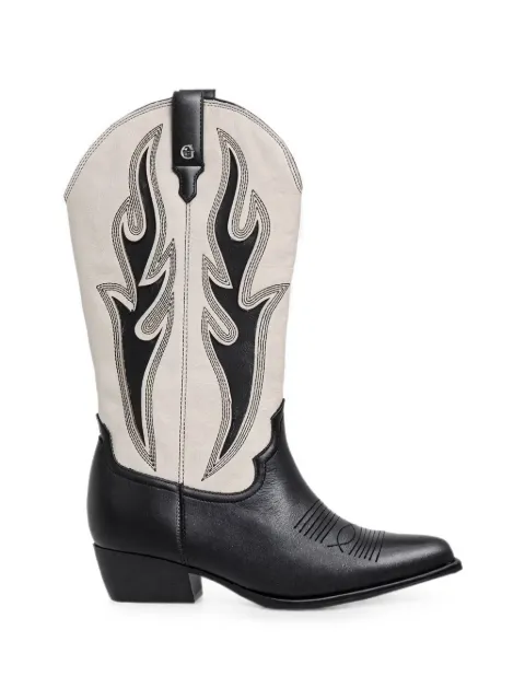 GUESS USA botas con estilo western a panales