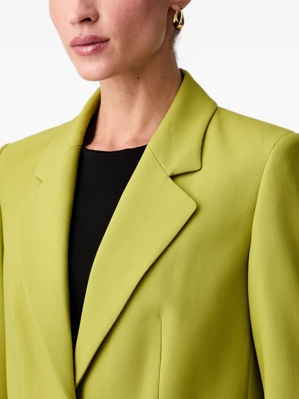 Joop! Blazer met enkele rij knopen Groen