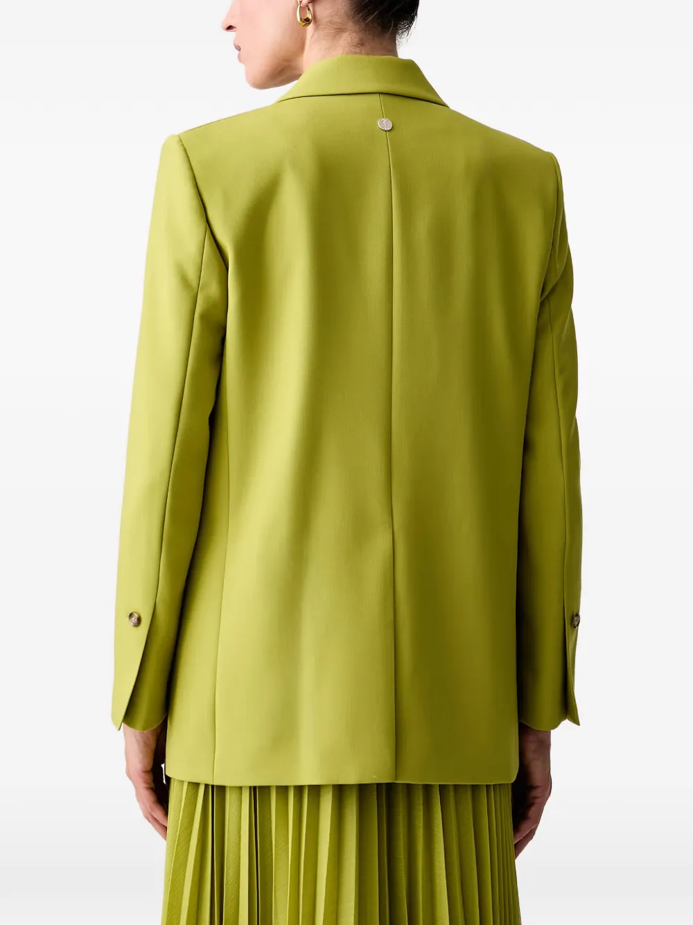 Joop! Blazer met enkele rij knopen Groen