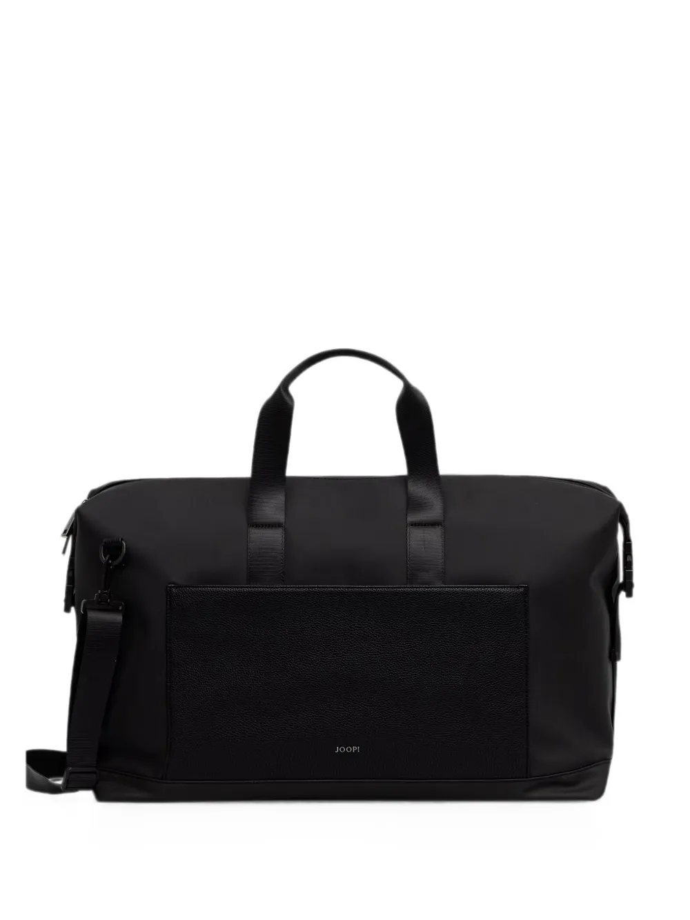 Joop! Lanciano logo-plaque pebbled-panel holdall bag - Nero